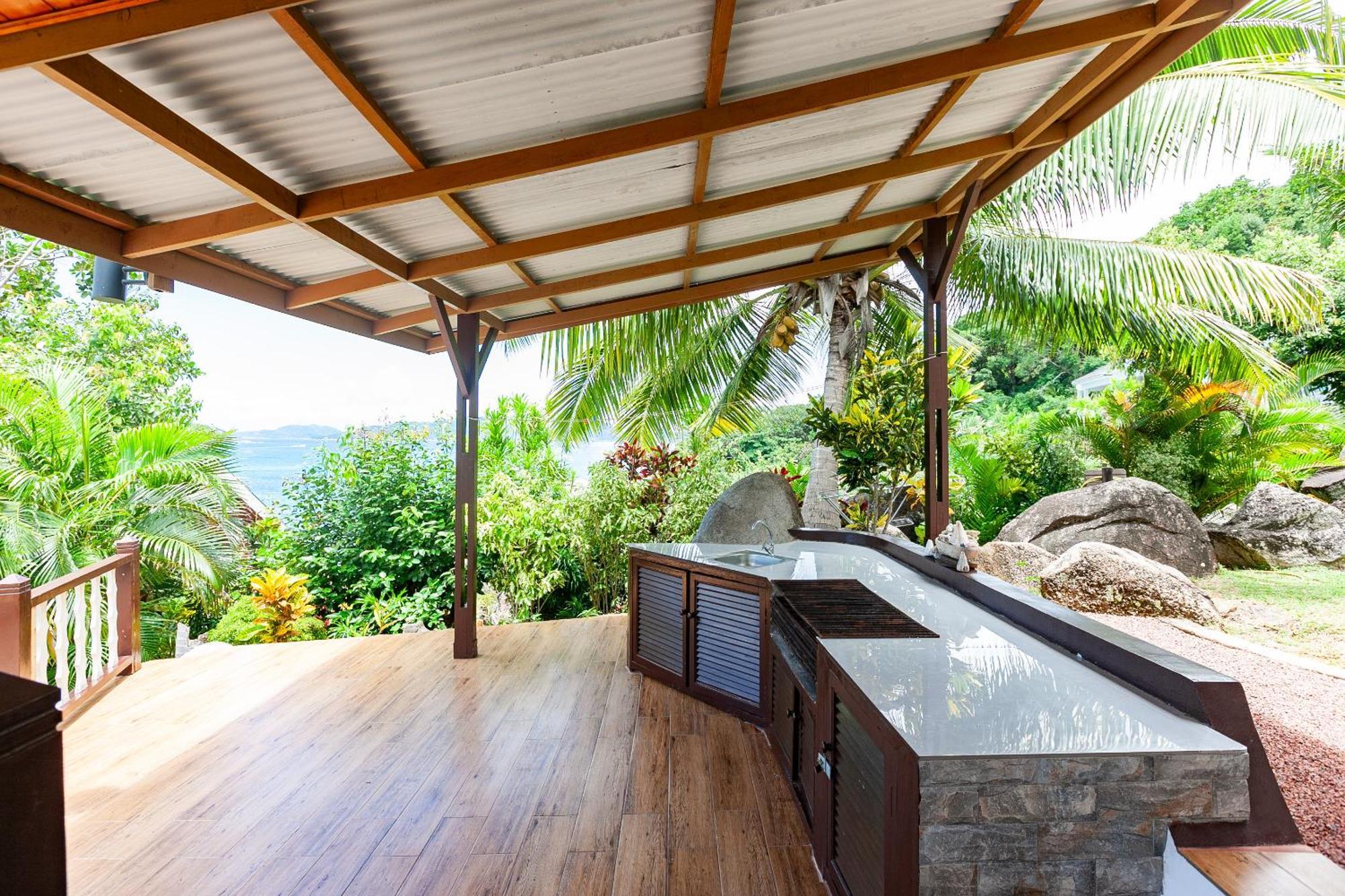 Chalets Cote Mer Baie Sainte Anne Bagian luar foto