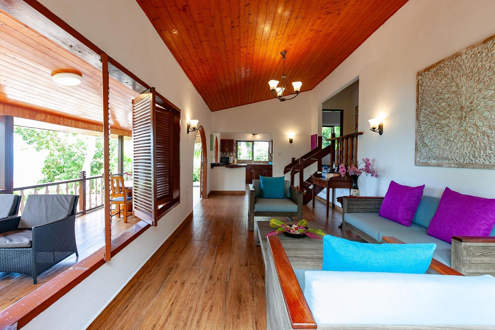 Chalets Cote Mer Baie Sainte Anne Bagian luar foto