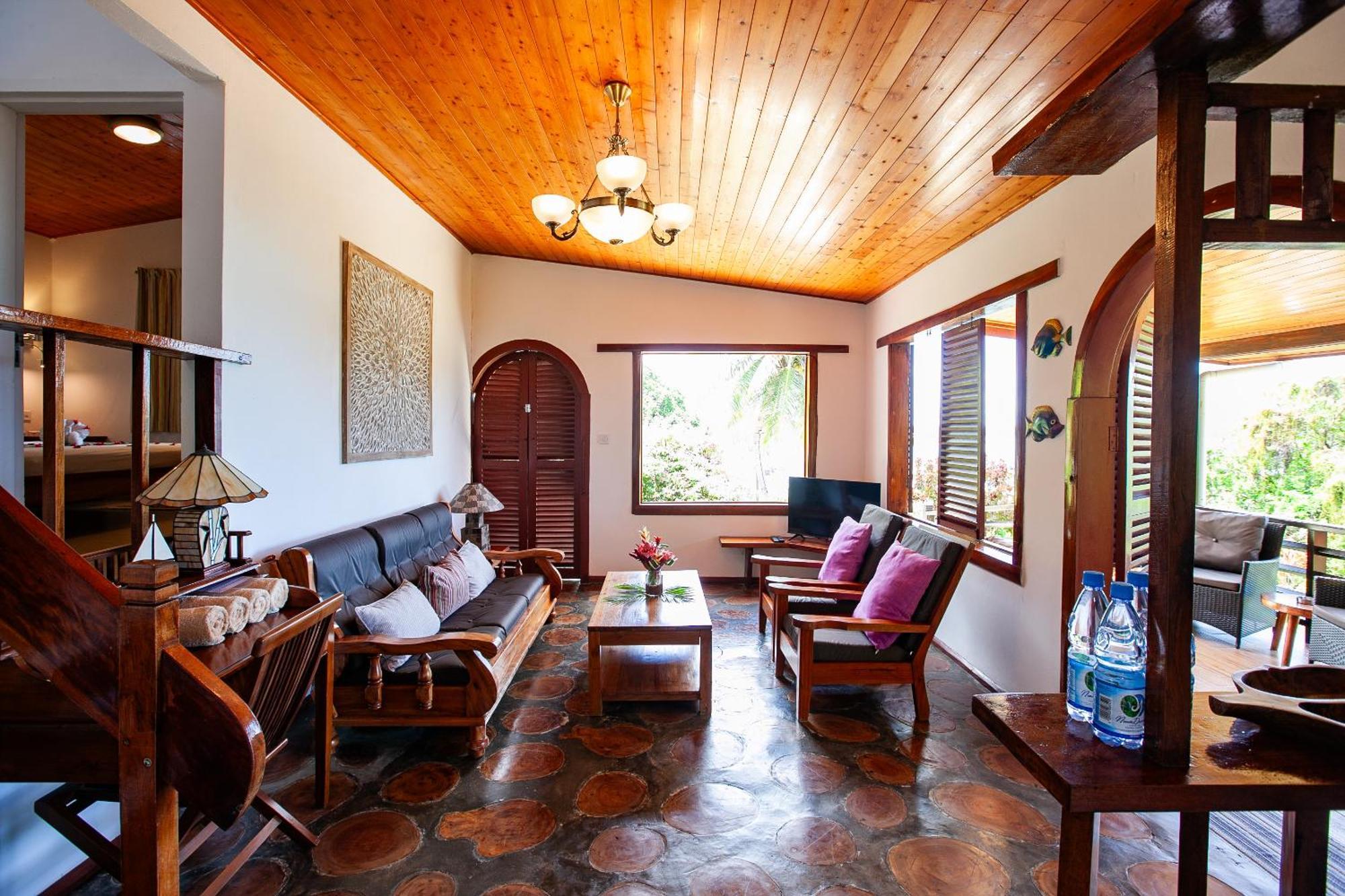 Chalets Cote Mer Baie Sainte Anne Bagian luar foto